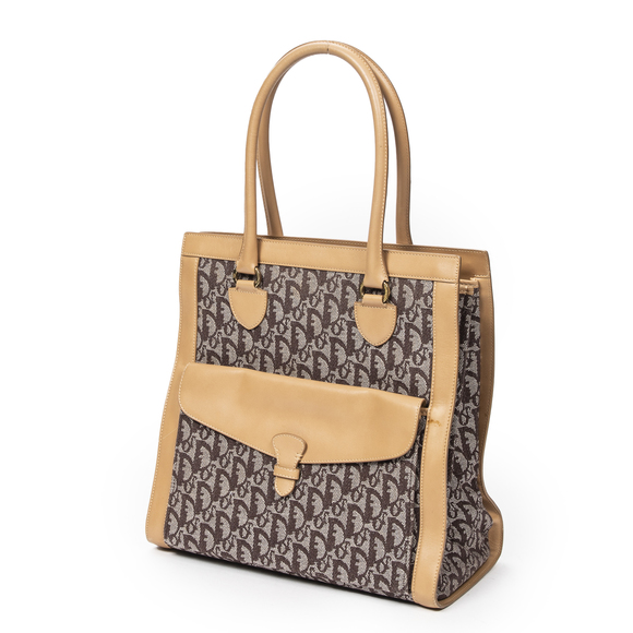 Dior Vintage Trotter Pocket Tote - Picture 8 of 9